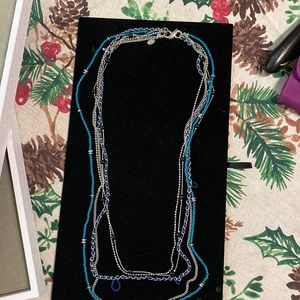 Lia sophia strand necklace